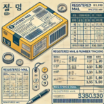 우체국-등기-가격