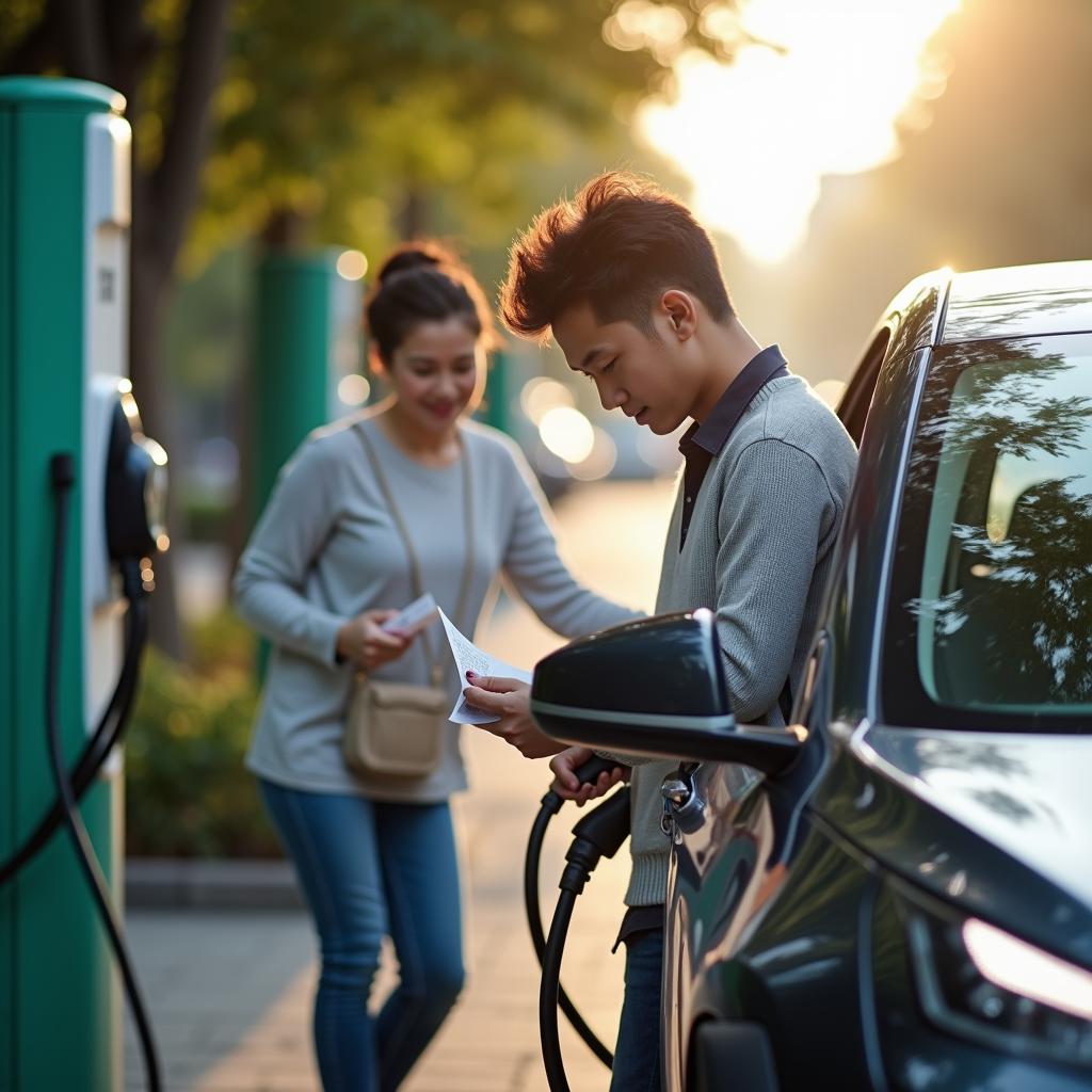 Lets Protect the Environment with Car Carbon Neutrality Points and Incentives