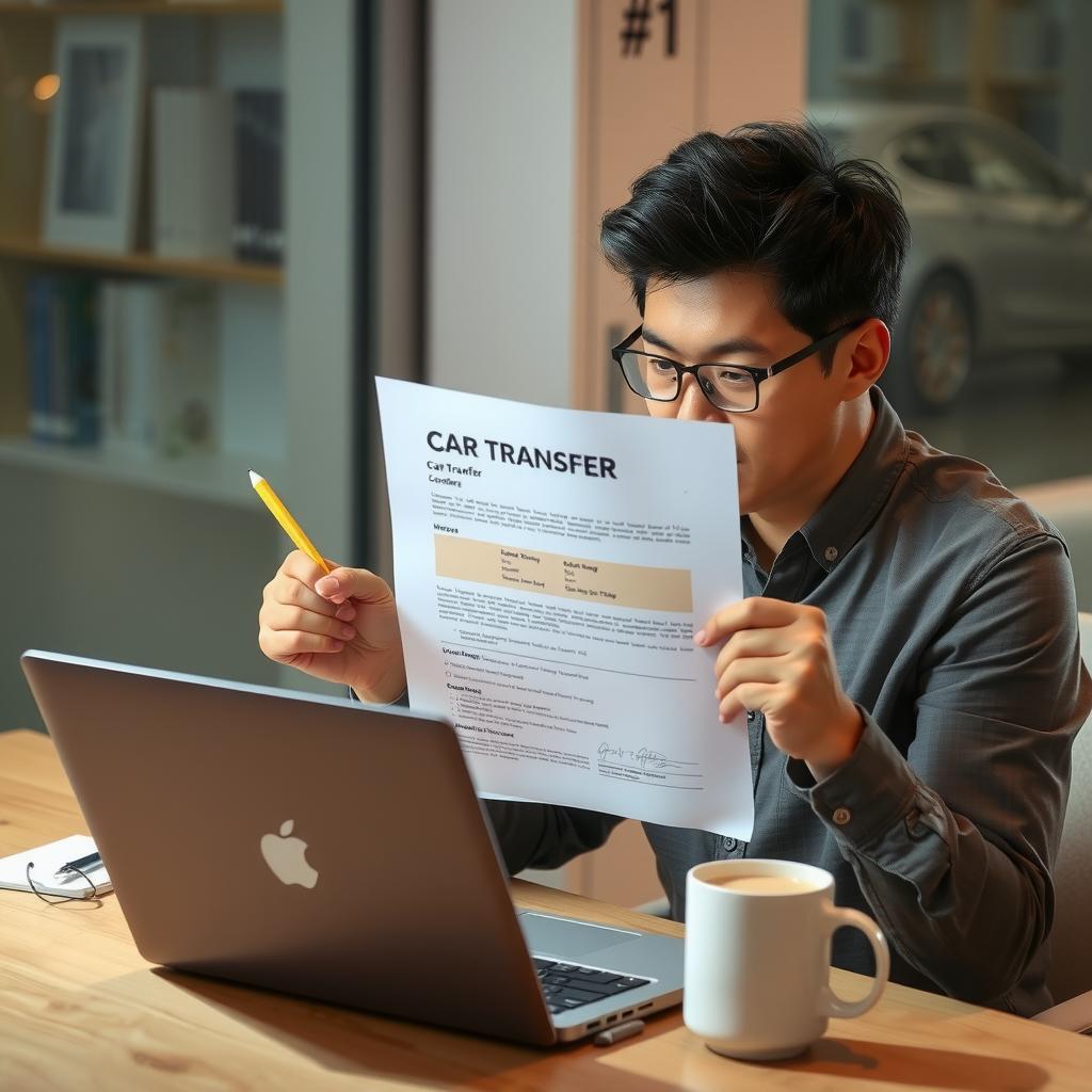 Car Transfer Certificate Form Issuance Document Download