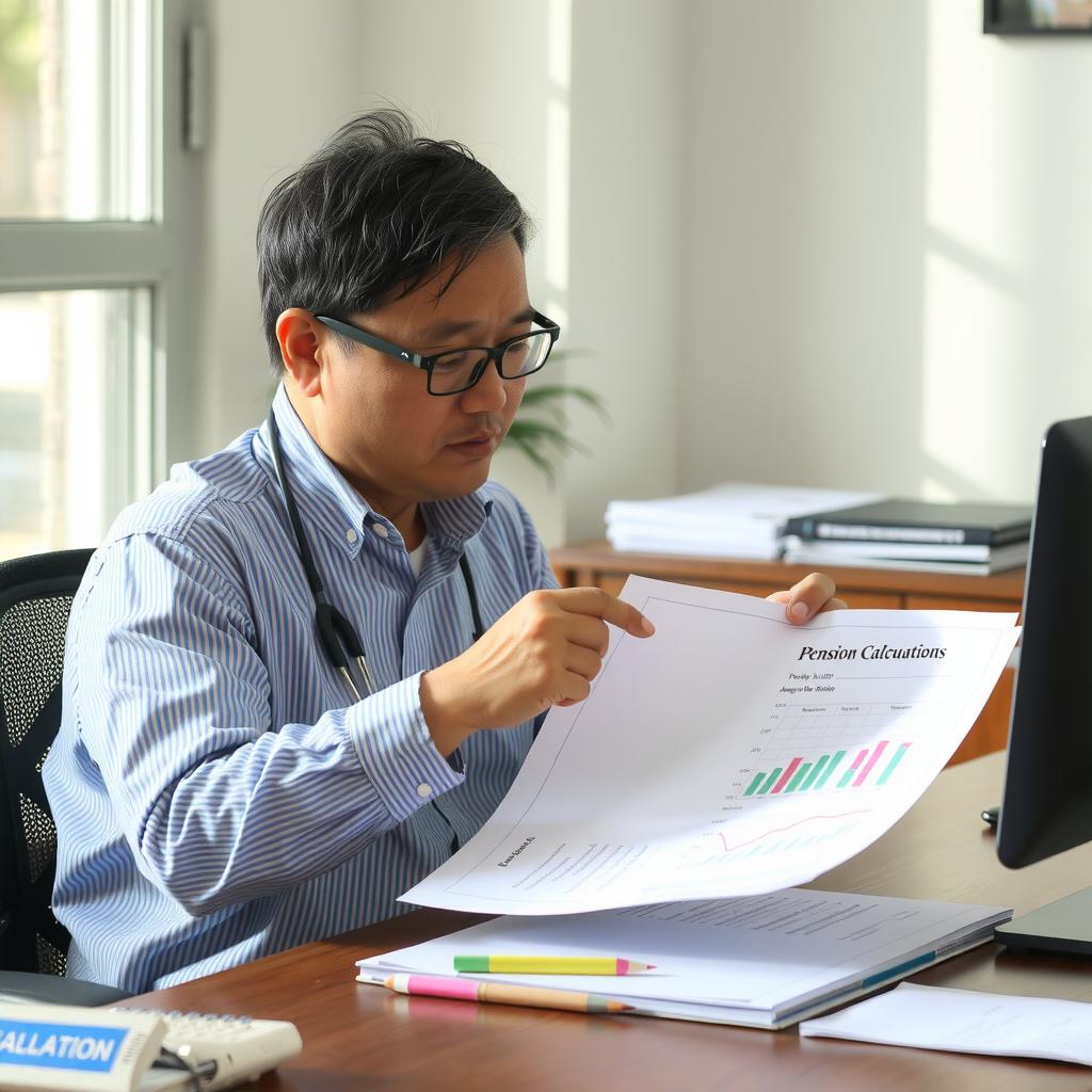 How to Check Pension Amount and Retirement Age