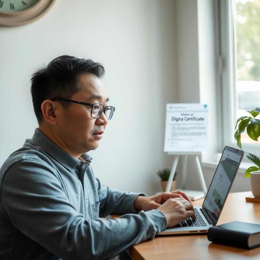 How to Issue and Renew NH Bank Digital Certificate