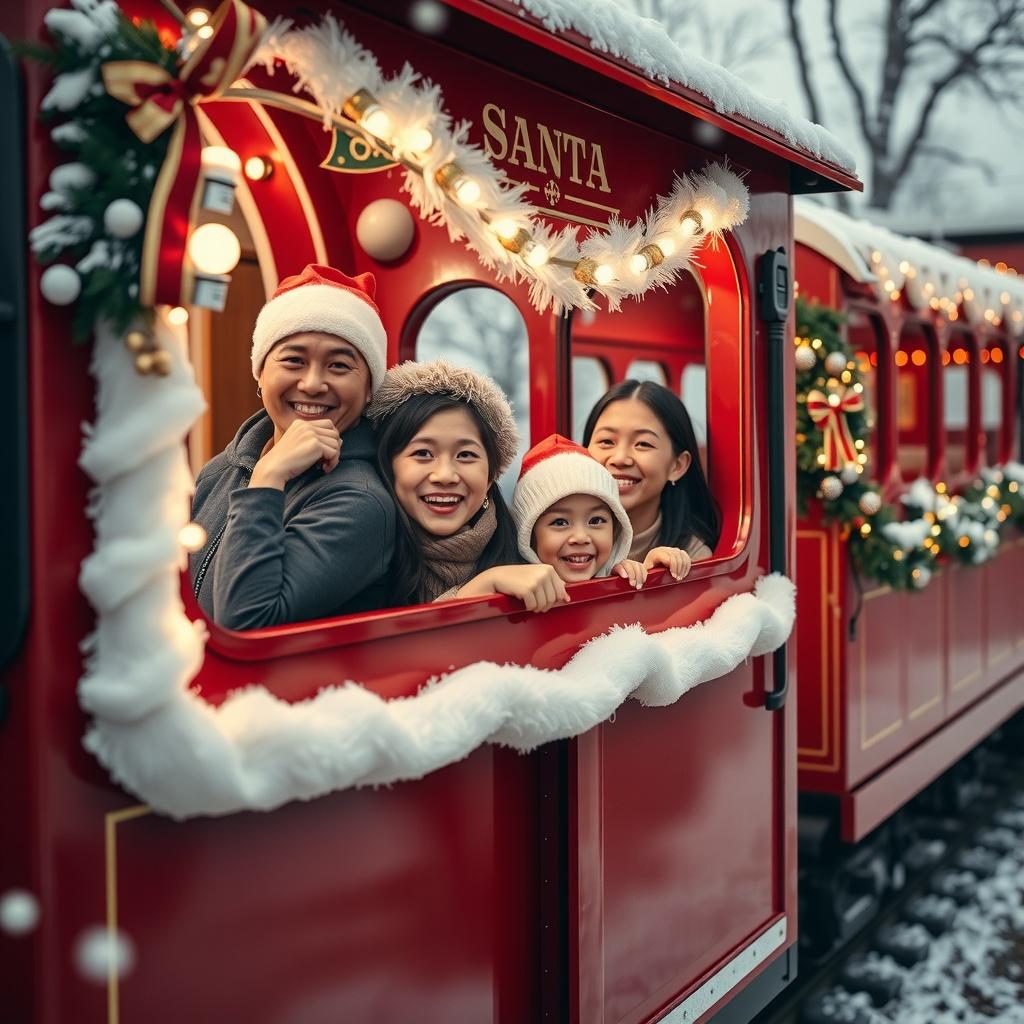 How to Book Santa Train Sea View Seats in Donghae Tips